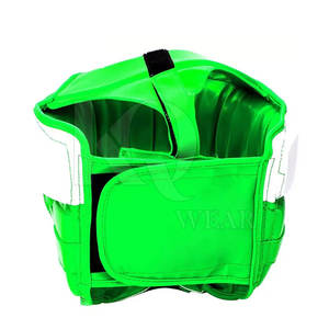 Protector de Cabeza de Boxeo de Cuero de Alta Calidad con Diseño Ligero y Correa Ajustable para Entrenamientos Seguros - Product Image 2