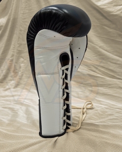 Gants de boxe en cuir WS PROFESSIONAL ORIGINAL pour l'entraînement, à doigts entiers, avec fermeture à lacets au poignet, écologiques, durables et anti-humidité - Product Image 4