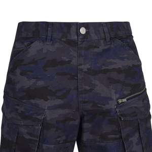 Shorts cargo pour hommes en coton respirant pour l'été, taille élastique, multi-poches, décontractés, pour l'extérieur, OEM - Product Image 6