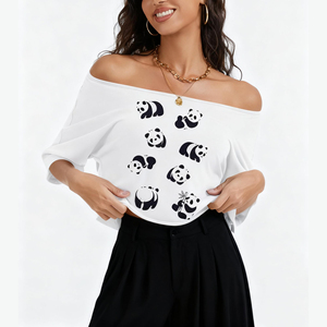 Top Corto Transpirable para Uso en Exteriores, Top Corto de Moda con Cuello Barco para Mujer, Top Corto de Nuevo Estilo para Mujer - Product Image 3