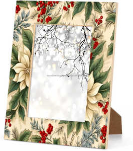 Cadre Photo en Bois Résine Travail Nouveau Design Moderne Cadre Photo Table Top Mur Accrocher - Product Image 4