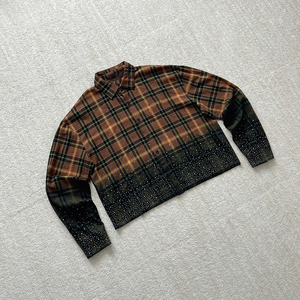 Camisa de Manga Larga con Cuello Redondo y Estampado Fotográfico para Hombre TITAN TREAD WEAR, Estilo Casual con Estampado en Degradado, Talla Grande, Ecológica - Product Image 3