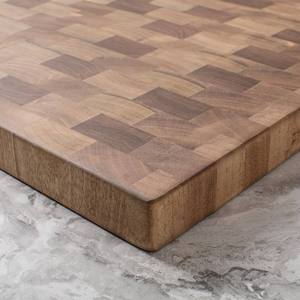 Planche à découper en bois d'acacia de qualité supérieure, planche de boucher avec rainure profonde pour les jus, écologique, passe au lave-vaisselle, pour la préparation des aliments - Product Image 4