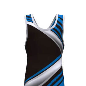 Nouvelle Arrivée Maillot de Lutte Homme OEM Léger Respirant Spandex/Polyester Logo Avant Tenue de Combat Professionnelle - Product Image 4