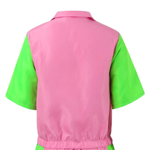 Custom <b>Summer</b> 2-Piece Nylon Shorts and <b>Jacket</b> Set for <b>Men</b> High-Quality Windbreaker Tracksuit. Streetwear Hoodie and Short OEM - Product Image 6