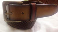 Sabuk kulit kasual buatan tangan kualitas terbaik sabuk kasual kulit full grain solid & Aksesori di produsen grosir