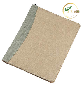 Premium Quality Jute <b>File</b> Carry Bag with Reinforced Handle for Professional Office Use - Product Image 2