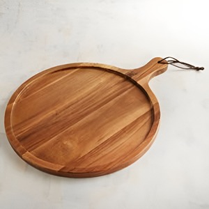 ถาดเสิร์ฟโลหะทรงกลมสำหรับตกแต่งครัว ขายดี คุณภาพสูง ราคาดีที่สุด - Product Image 1