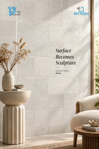Azulejo de Pared de Porcelana Mate, Texturizado, Imitación Ladrillo, Adhesivo Moderno, para Exteriores, Pasillos, Cocinas, Diseño de Interiores - Product Image 3
