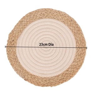 Top Demanded Natural Cotton Rope Pots with Jute Line Finish for Living Room and Hotel Decor Use Available for Bulk Quantity - Product Image 2