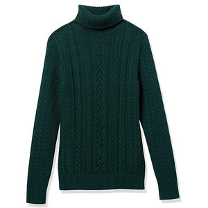 Suéter de Cuello Alto para Mujer, Suave al Tacto, Tejido de Calidad, Transpirable, 100% Algodón, Corte Clásico, Ligero, Manga Larga - Product Image 2