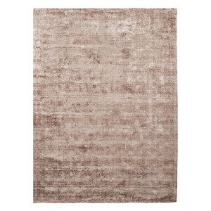 Fabricant de tapis en soie de bambou brun, tapis de luxe tissé à la main, vente en gros OEM, directement de l'usine - Product Image 1