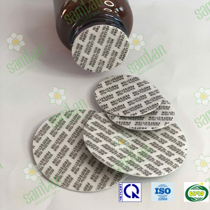 SAM LAN PS <b>Model</b> Two-Piece Die-Cut Aluminum Foil/Composite Non-Spill Safety Design Heat Induction Seal Bottle Lids Closures - Product Image 6