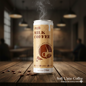 Mélange de café premium, lait crémeux, OEM/ODM, boisson au café au lait doux en conserve de 170 ml, marque privée - Product Image 2