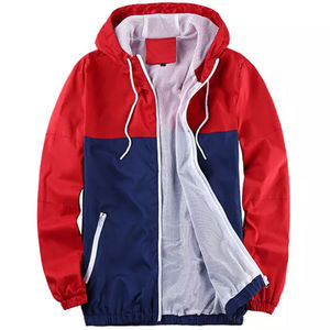 Custom Private Label Men’s Windbreaker Jacket Breathable Outdoor Coat Factory - Product Image 2