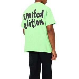 Nouvelle Arrivée 2026 T-shirt Homme Oversize Streetwear 100% Coton Nouvelle Collection Vente Chaude pour Impression Gonflée Design 3D - Product Image 2