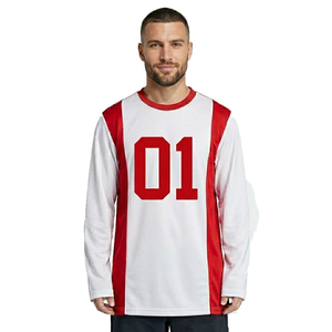 Men Ice Hockey Jersey High Quality Hockey Jerseys Training Wear Ice Field Jersey Full Sleeve Ice Hockey Jersey - Product Image 1