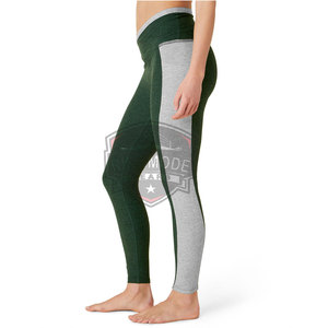 New Stock <b>Women</b> <b>Legging</b> High Quality Elastic Waist Solid <b>Pattern</b> Spandex/Polyester Best Price Made in Pakistan - Product Image 2