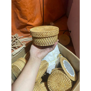 Handmade Rattan Round Table Mats 6mm Thick Traditional Chinese Design Eco-Friendly Durable Home Decoration - Product Image 4