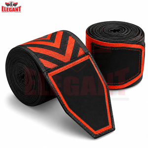 ผ้าพันมือสำหรับป้องกันมือ ระบายอากาศได้ดี สำหรับ MMA ซ้อมต่อยมวย อุปกรณ์ป้องกันข้อมือ จำหน่ายจำนวนมาก สีดำ สีแดง ผ้าฝ้ายยืดหยุ่น ผ้าพันมือสำหรับชกมวย - Product Image 4
