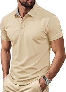 Men's Short Sleeve Polo <b>Shirt</b> Classic Fit Cotton Casual <b>Collared</b> <b>T</b>-<b>Shirt</b> - Product Image 4