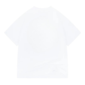 เสื้อยืดโอเวอร์ไซส์สไตล์สตรีทแวร์ผ้าฝ้ายสำหรับผู้ชาย พร้อมโลโก้เล็กๆที่อก แขนสั้น แฟชั่นลำลอง รับผลิตแบบ OEM - Product Image 2