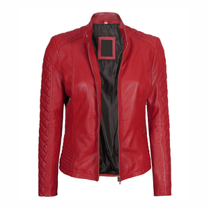 Chaqueta de Cuero para Mujer, Estilo Urbano, Diseñada para Uso Diario y las Necesidades de Moda Moderna, MOQ Bajo - Product Image 4