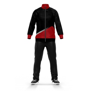 Ensemble de survêtement pour homme de haute qualité, sublimation, fermeture éclair, extensible, séchage rapide, pour entraînement sportif, jogging et usage décontracté - Product Image 3