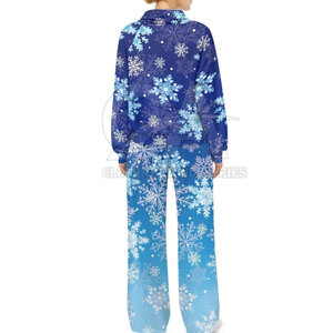 Fabricante OEM de Conjuntos Deportivos Estampados para Mujer, Venta al Por Mayor Directa de Fábrica, Conjunto de Dos Piezas Estampado para Mujer - Product Image 2