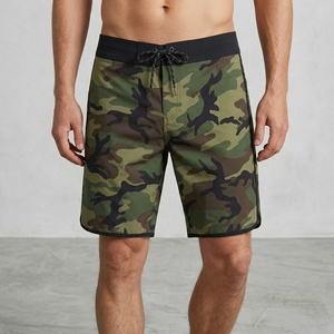 Short de bain sublimé pour homme, short de sport et de course, short uni pour la plage et le surf - Product Image 6