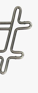 Classic Dark Bronze Metal <b>Wire</b> Trivet Geometric <b>Grid</b> Design Heat Protection Hot Pad Tabletop Hot Dish Holder Bulk Supply - Product Image 6
