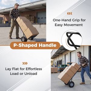 Carrello Portatile con Ruote per Casa, Negozio e Magazzino - Carrello e Trolley Manuale - Product Image 6