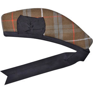 Chapeau Glengarry en tartan pour uniforme Highland, fabriqué en tissu respirant laine-acrylique pour un confort tout au long de la journée - Product Image 5