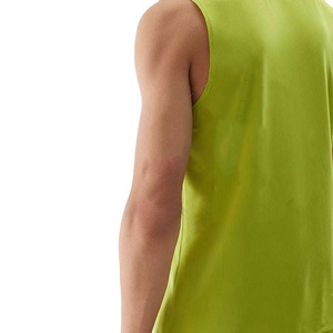 Camisetas sin mangas para hombre, estilo casual y cómodo, de corte holgado, fáciles de usar para el hogar y actividades al aire libre. - Product Image 4