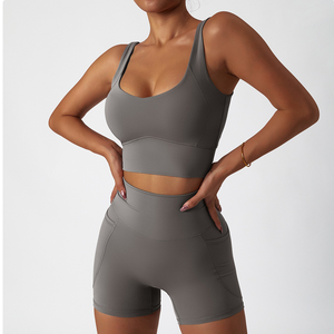 Heavy Fashion Printed Fitness Workout Yoga Set Sports Bra And Legging Set - Product Image 2
