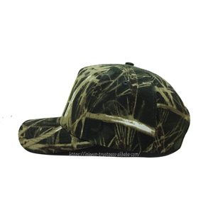 Wholesale Custom Logo <b>Camo</b> Hat 5 Panel Mid Profile Camouflage Printing Hat Embroidered Hunting <b>Cap</b> OEM Adjustable - Product Image 3