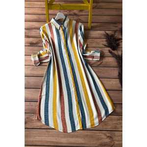 ROPA CASUAL RAYON ALGODÓN CON ESTAMPADO DIGITAL TOP MULTI - Product Image 1