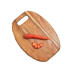 เขียงไม้แบบดั้งเดิมมากเครื่องครัว100% เขียงไม้ออร์แกนิคธรรมชาติ - Product Image 1