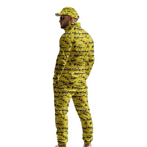Conjunto de Ropa para Hombre, Estilo Casual Urbano, Conjunto de Dos Piezas, Chaqueta Deportiva Ligera y Cómoda y Pantalones, Moderno y de Primera Calidad - Product Image 4