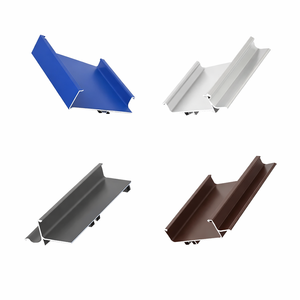 Profils en aluminium allié série 1000 pour portes et fenêtres avec services de pliage, découpe et soudage, tolérance de 1 %, livraison en 7 jours - Product Image 2