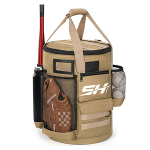 Bolsa multifuncional para pelotas de béisbol, correa para el hombro, materiales de alta calidad, estuche de almacenamiento para equipos de entrenamiento para atletas de béisbol - Product Image 1