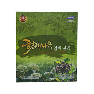 CHEONSAMIN Extrait de plante coréenne Hovenia Dulcis (HOVENIA DULCIS THUNBERG) Boisson de qualité alimentaire 100ml X30 Sachets Premium - Product Image 1