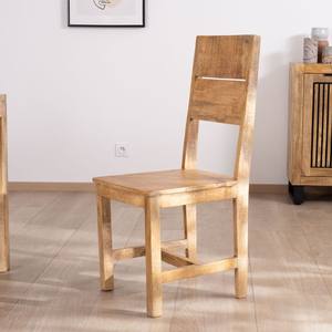 Juego de 2 sillas de comedor Vandana Urban Haven de madera de mango crudo Manoha - Product Image 3