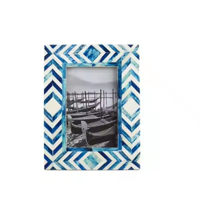 100% Natural <b>Wood</b> Modern <b>Photo</b> <b>Frame</b> Bone Inlay Bedroom Wall Decoration Hot Selling New Arrivals Shadow - Product Image 6