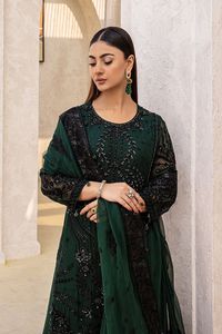 Robes pakistanaises de qualité supérieure, sur mesure, pour fêtes, longueur cheville, vêtements ethniques, nouveaux modèles, shalwar kameez pour femmes, en tissu lawn. - Product Image 3