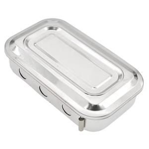 Bandeja de Instrumentos Quirúrgicos de Acero Inoxidable, Resistente, Manual, para Uso Médico, Esterilización a Alta Temperatura - Product Image 2