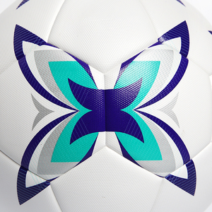 Ballon de football personnalisé avec logo, taille 5, en TPU, cuir PVC PU, cousu à la machine pour l'entraînement sportif - Product Image 6