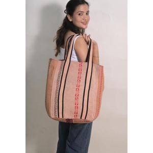 <b>Vintage</b> Cotton Kantha <b>Tote</b> <b>Bag</b> Handmade Indian Boho Shoulder Shopping <b>Bag</b> Women Grocery Market Open Closure All Seasons - Product Image 1