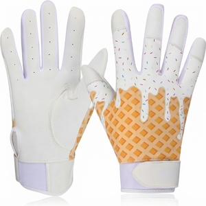 Gants de frappeur de baseball en cuir personnalisés professionnels, best-sellers, haute qualité, durables, respirants, légers et écologiques - Product Image 2
