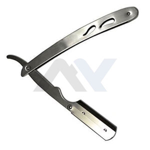Navaja de Afeitar Profesional Plegable con Hojas de un Solo Filo Reemplazables, Navaja de Afeitar para Hombre de Alta Calidad, Shavette de Salón - Product Image 2